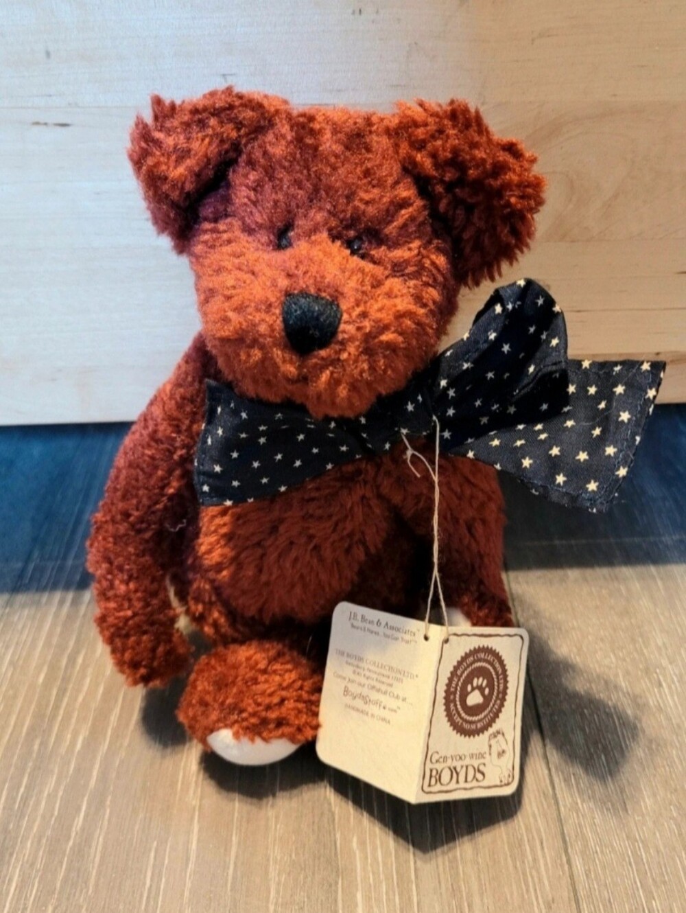 Boyds Bears 'Cranbeary N. Bear' Plush Bear